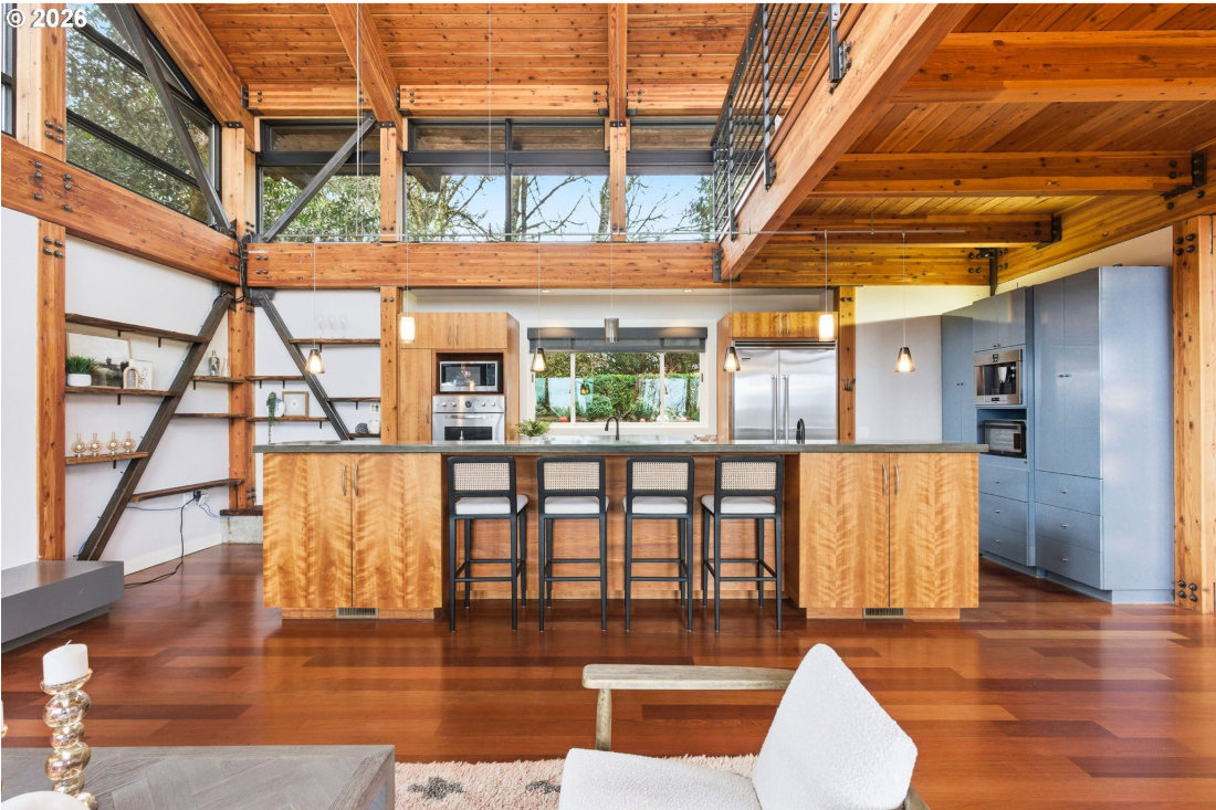 West Hills Architectural Marvel with City & Mountain Views